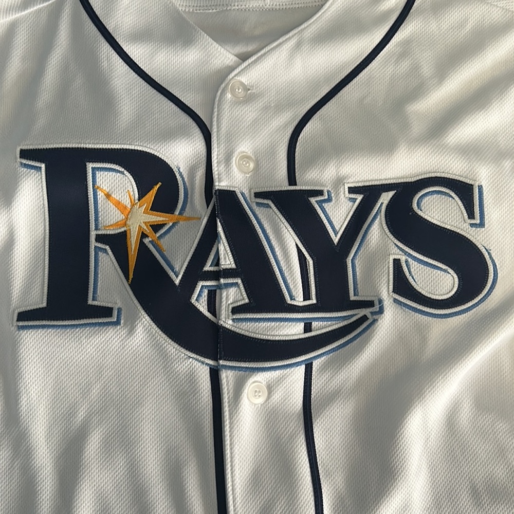 Rays Authentic jersey size 40
